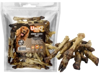 UNIQ Pets Kozí sušené nožičky 300g