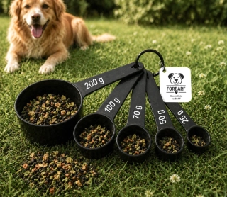 Forbarf | Odměrky na BARF přílohy 25–200 g (5 ks)